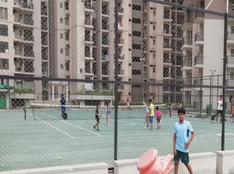 NTA – Kids Play Area & Tennis Court || Logix Group